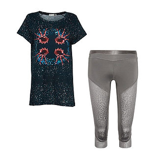 7 Sci Fi Galaxy Print Workout Clothes