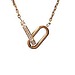 Michael Kors Mix Materials Interlocking Pendant Necklace | Piperlime