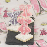 Romantic String Work Sugar-cookies