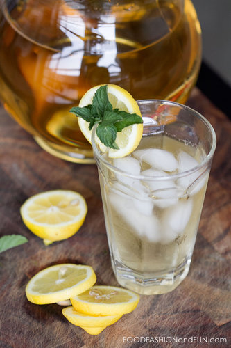 Spearmint Sun Tea
