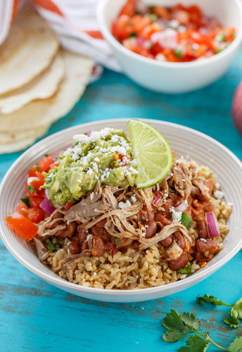 Better Than Chipotle Carnitas Burrito Bowl