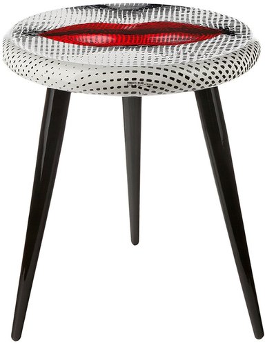 Fornasetti 'Bocca' stool