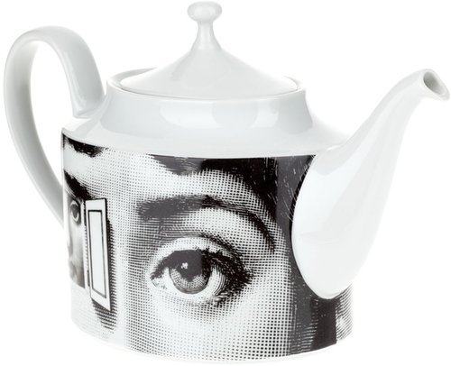 Fornasetti Porcelain tea pot