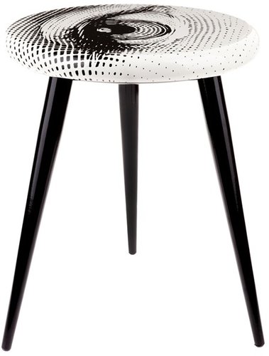 Fornasetti 'Occhio' stool