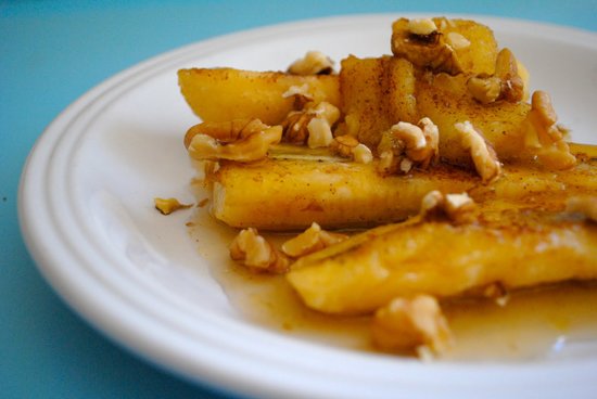 Honey-Fried Bananas Honey-Fried Bananas