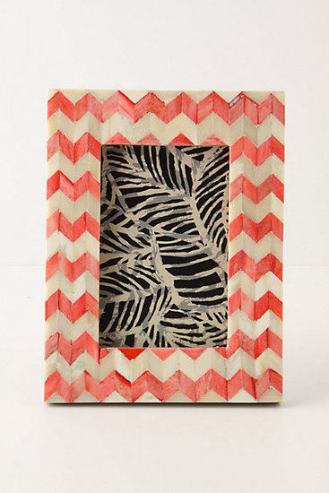 Anthropologie Chevron Frame Anthropologie Chevron Frame