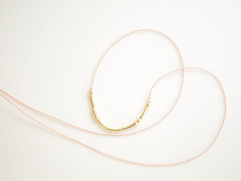 Coatt's Your Name Here Silk Necklace Coatt's Your Name Here Silk Necklace