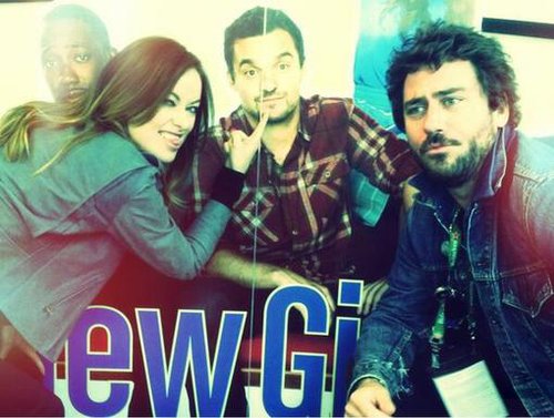 Olivia Wilde had fun with her friend Jake Johnson's New Girl poster.
Source: Twitter user oliviawilde
Olivia Wilde had fun with her friend Jake Johnson's New Girl poster.
Source: Twitter user oliviawilde
