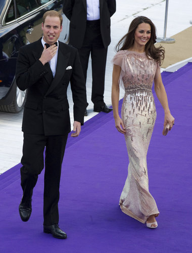 Kate Middleton and Prince William went black-tie for the ARK 10th anniversary dinner in London in June 2011.
Kate Middleton and Prince William went black-tie for the ARK 10th anniversary dinner in London in June 2011.