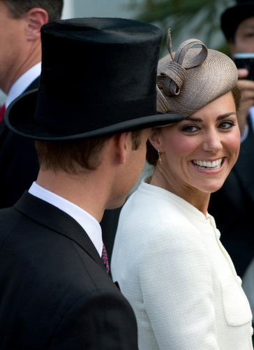 Kate Middleton gave Prince William a loving look during the Epsom Derby in June 2011.
Kate Middleton gave Prince William a loving look during the Epsom Derby in June 2011.