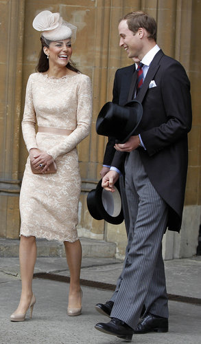 Kate Middleton laughed with Prince William during a June 2012 Diamond Jubilee event in London.
Kate Middleton laughed with Prince William during a June 2012 Diamond Jubilee event in London.