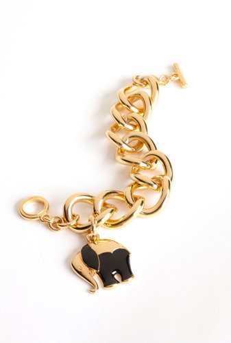 Start a charming tradition between you and your mom with this lucky Trina Turk elephant charm bracelet ($150).
Start a charming tradition between you and your mom with this lucky Trina Turk elephant charm bracelet ($150).