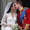 Prince William and Kate Middleton Kissing