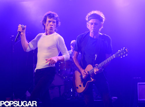 Keith Richards and Mick Jagger had a secret show in LA.
Keith Richards and Mick Jagger had a secret show in LA.