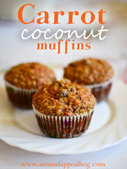 Carrot Coconut Muffins