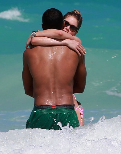 Doutzen Dons a Bikini For a Playful PDA Session With Sunnery Doutzen Dons a Bikini For a Playful PDA Session With Sunnery