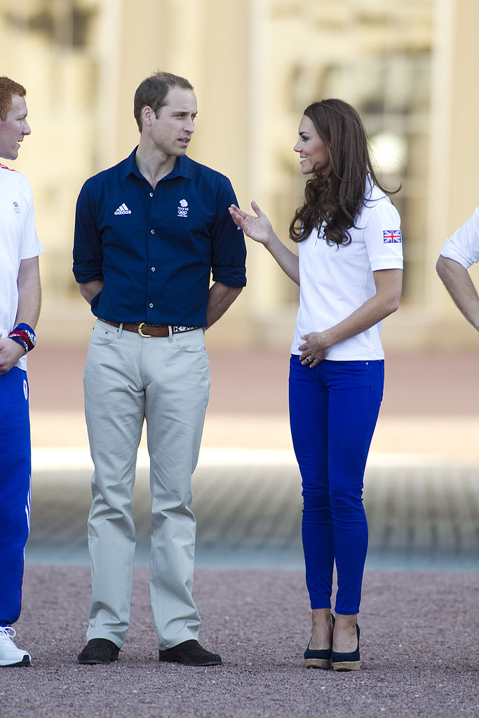 The Royal Couple at Olympic Stadium The Royal Couple at Olympic Stadium