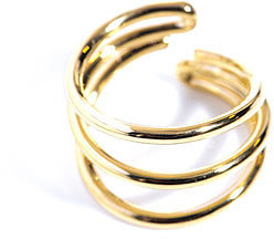 Balenciaga Triple wrap around ring