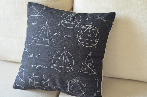 Geometry Pillow Cover Geometry Pillow Cover