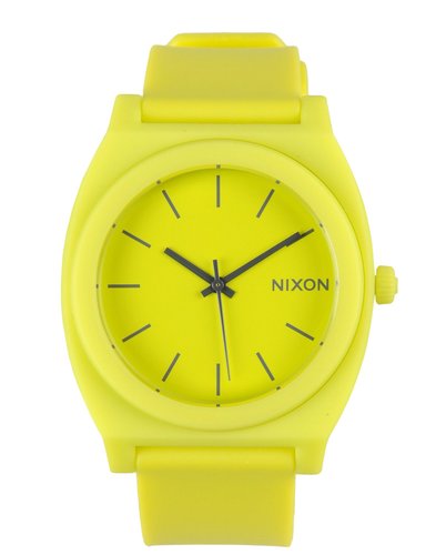For some it's sunglasses, others a covetable bag, but for me, my outfits aren't complete without a statement-making watch. When I spotted this neon creation from Nixon ($119), I knew it had to be added to my watch collection immediately. The brilliant hue, oversize face, and lightweight composition radiates Summer fun.
— Mandi Villa
For some it's sunglasses, others a covetable bag, but for me, my outfits aren't complete without a statement-making watch. When I spotted this neon creation from Nixon ($119), I knew it had to be added to my watch collection immediately. The brilliant hue, oversize face, and lightweight composition radiates Summer fun.
— Mandi Villa
