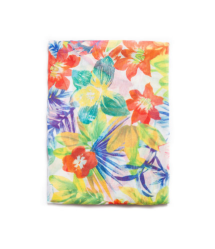 Zara's Multicolored Floral Scarf ($30) is superaffordable while still packing a fun, Summer-ready punch. You can also use it as an eco-friendly way to wrap other gifts for Mom.
Zara's Multicolored Floral Scarf ($30) is superaffordable while still packing a fun, Summer-ready punch. You can also use it as an eco-friendly way to wrap other gifts for Mom.