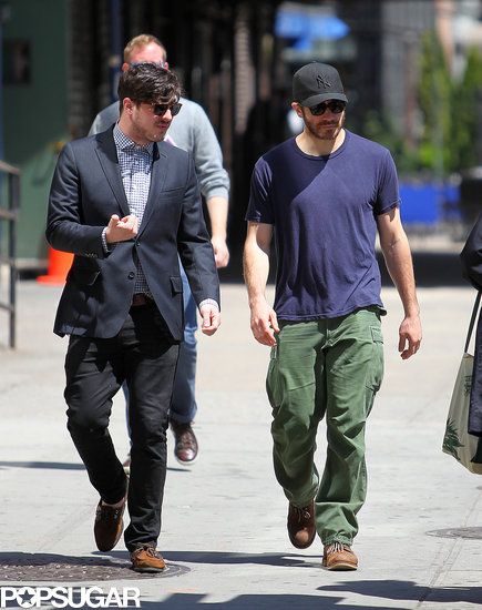 On Tuesday, Jake Gyllenhaal had his musical buddy Marcus Mumford by his side. They've been friends for a while and Jake even attended Marcus's 2012 wedding to Carey Mulligan.
On Tuesday, Jake Gyllenhaal had his musical buddy Marcus Mumford by his side. They've been friends for a while and Jake even attended Marcus's 2012 wedding to Carey Mulligan.