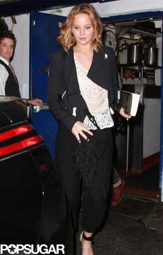 Jennifer Lawrence and Her Ex Reunite For Dinner in a "Private Room" Jennifer Lawrence and Her Ex Reunite For Dinner in a "Private Room"