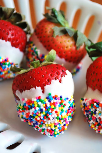 Sprinkled Strawberries Sprinkled Strawberries