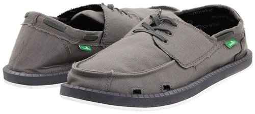 Sanuk - Overboard Sunbrella (Grey) - Footwear