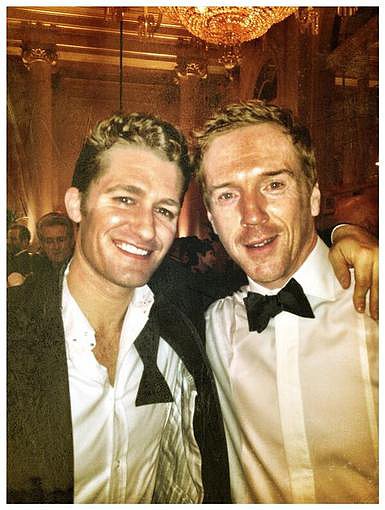Matthew Morrison was dressed up for a black-tie event with Homeland's Damian Lewis.
Source: Twitter user Matt_Morrison
Matthew Morrison was dressed up for a black-tie event with Homeland's Damian Lewis.
Source: Twitter user Matt_Morrison