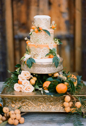 This is one occasion where there's no such thing as too much pomp and circumstance. The lace! The gold! The oranges! It's all fit for a royal wedding, if you ask us.
Photo by Stephanie Williams of This Modern Romance via 100 Layer Cake
This is one occasion where there's no such thing as too much pomp and circumstance. The lace! The gold! The oranges! It's all fit for a royal wedding, if you ask us.
Photo by Stephanie Williams of This Modern Romance via 100 Layer Cake