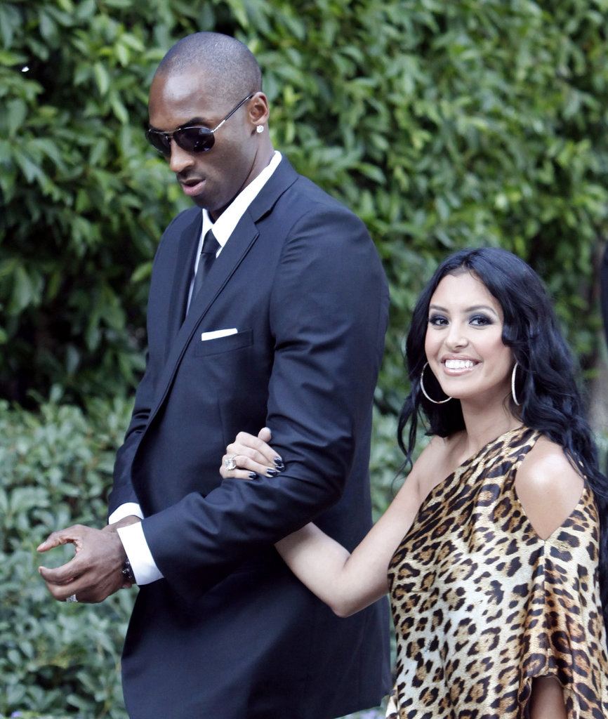 Kobe and Vanessa Bryant attended Khloé Kardashian and Lamar Odom's lavish LA wedding in September 2009.
Kobe and Vanessa Bryant attended Khloé Kardashian and Lamar Odom's lavish LA wedding in September 2009.