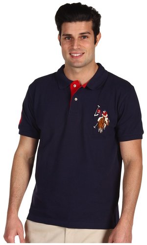 U.S. Polo Assn - Multicolor Horse Big Pony (Black) - Apparel