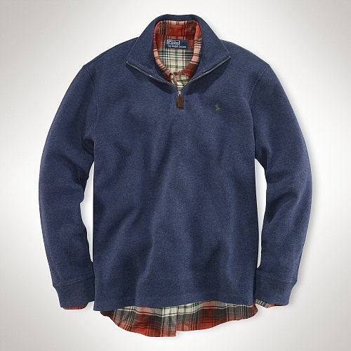 Polo Ralph Lauren French-Rib Half-Zip Pullover