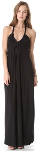 Tbags los angeles Maxi Dress with Braided Straps