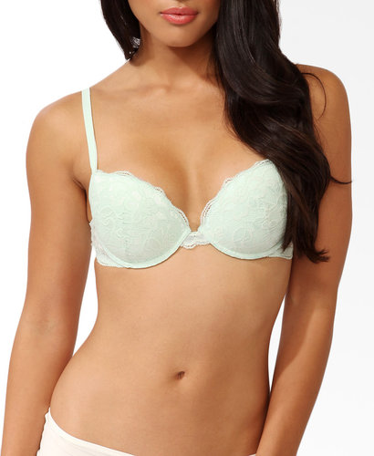 FOREVER 21 Seamed Lace Bra