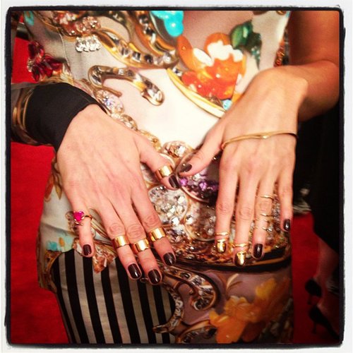 How awesome are Karolina Kurkova's rings?
Source: Instagram user peoplestylewatchmag
How awesome are Karolina Kurkova's rings?
Source: Instagram user peoplestylewatchmag