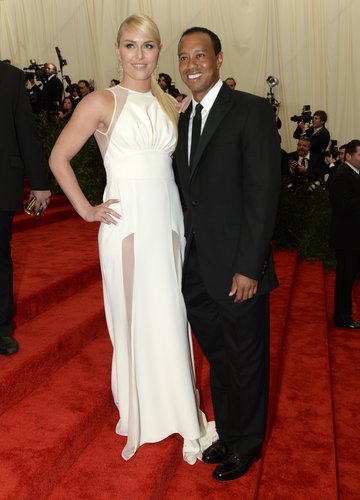 Tiger Woods and Lindsey Vonn in 2013 Tiger Woods and Lindsey Vonn in 2013