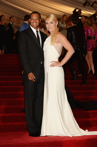Tiger Woods and Lindsey Vonn at the Met Gala 2013.
Tiger Woods and Lindsey Vonn at the Met Gala 2013.