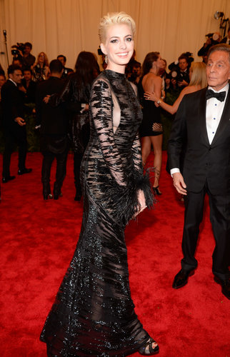 Anne Hathaway at the Met Gala 2013.
Anne Hathaway at the Met Gala 2013.
