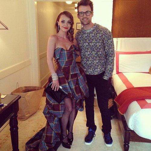Brad Goreski posed with one of his punk princesses, Christina Ricci.
Source: Instagram user mrbradgoreski
Brad Goreski posed with one of his punk princesses, Christina Ricci.
Source: Instagram user mrbradgoreski