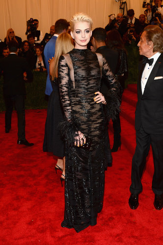 Anne Hathaway at the Met Gala 2013.
Anne Hathaway at the Met Gala 2013.