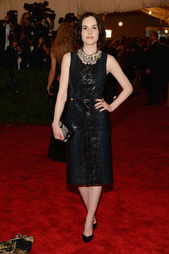 Michelle Dockery at the Met Gala 2013.
Michelle Dockery at the Met Gala 2013.