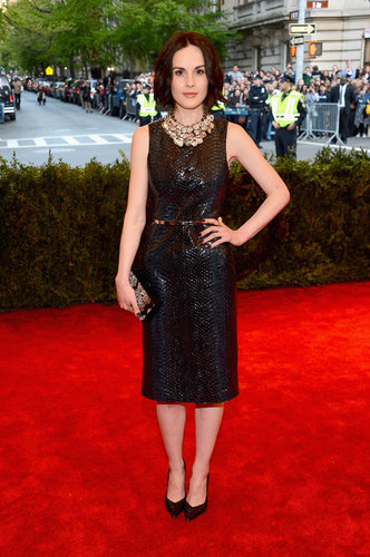 Michelle Dockery at the Met Gala 2013.
Michelle Dockery at the Met Gala 2013.