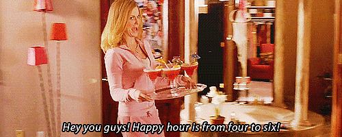 Happy Hour Starts at 4, Not 5 Happy Hour Starts at 4, Not 5