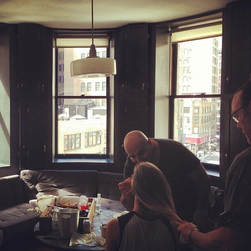 Brooklyn Decker gave us a sneak peak of her Met Gala makeup prep (nice view!).
Source: Instagram user brooklynddecker
Brooklyn Decker gave us a sneak peak of her Met Gala makeup prep (nice view!).
Source: Instagram user brooklynddecker
