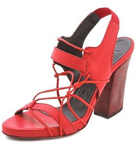 Ld tuttle Foil Knotted Sandals