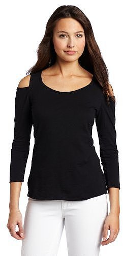 C&C California Women's 3/4 Cold Shoulder Tee