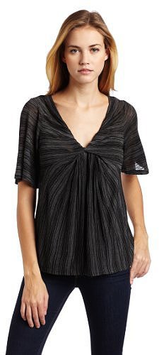 Ella moss Women's Georgie Flutter Sleeve Top
