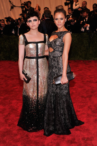 Jessica Alba and Ginnifer Goodwin at the Met Gala 2013.
Jessica Alba and Ginnifer Goodwin at the Met Gala 2013.